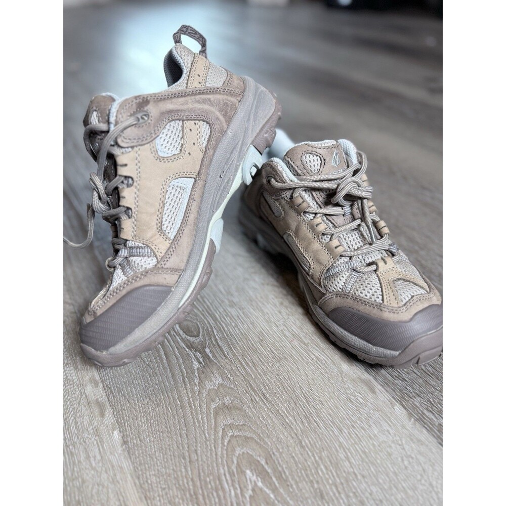 Vasque Shoes Women Size 9 Brown Gore-Tex Vibram Leather Hiking Trail 7492